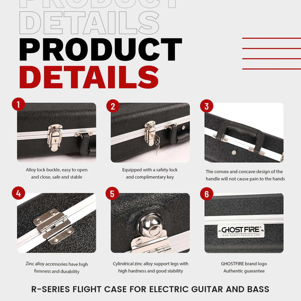 Electric Guitar ABS Hard Case N605