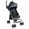 Lightweight Compact Fold Stroller with Canopy and Recline, Slate Grey F4672