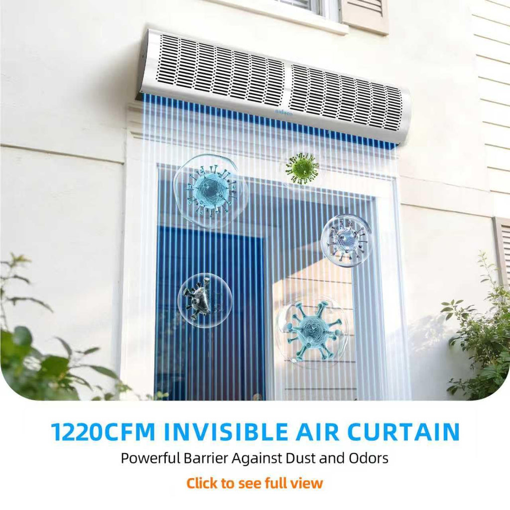 36'' Stainless Steel Wall-Mounted 2-Speed Air Curtain T53378