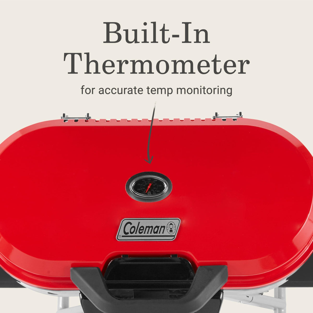 Portable Propane Grill, 3 Burners, Red S294