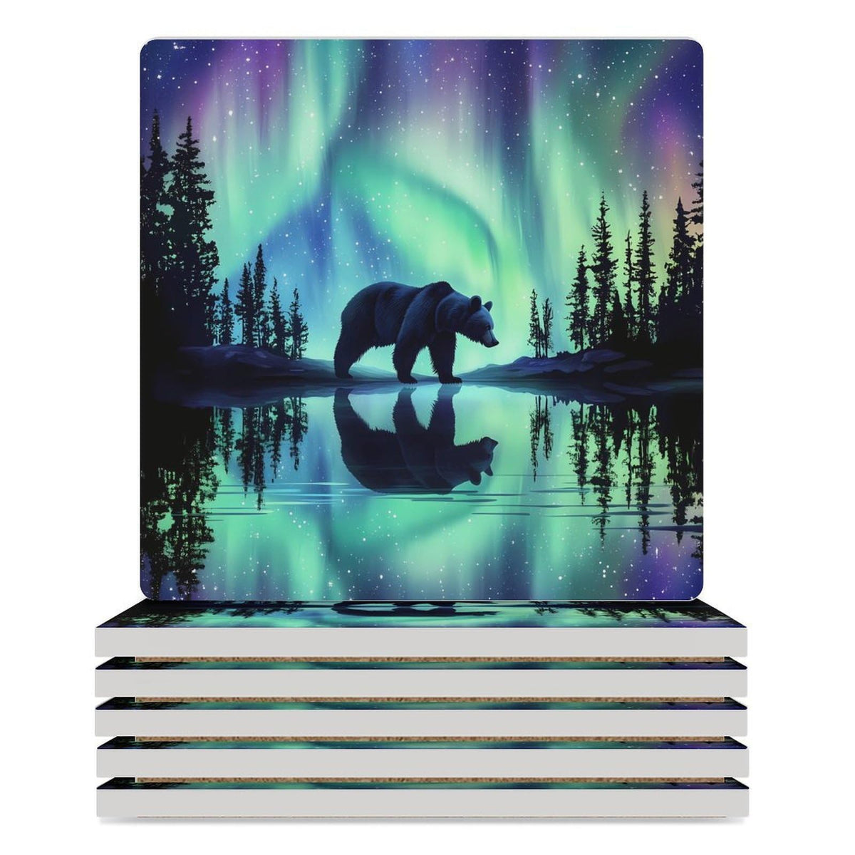 Ceramic Coasters Set C40030