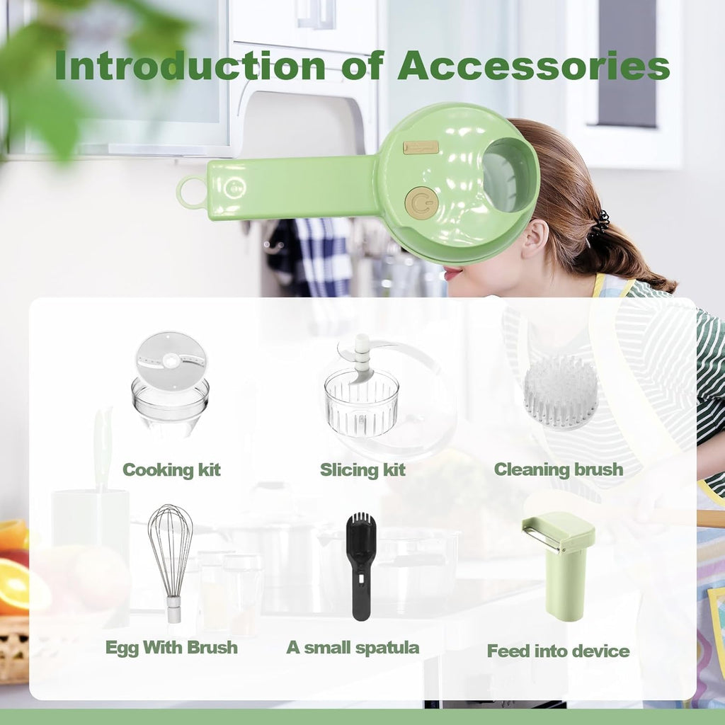 Portable Wireless Electric Vegetable Chopper H7985