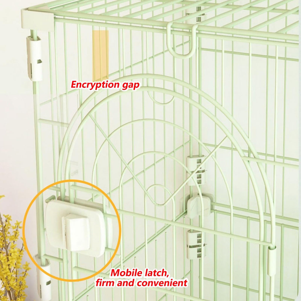 3/4-Tier Cat Cage Playpen with Hammock Z74480