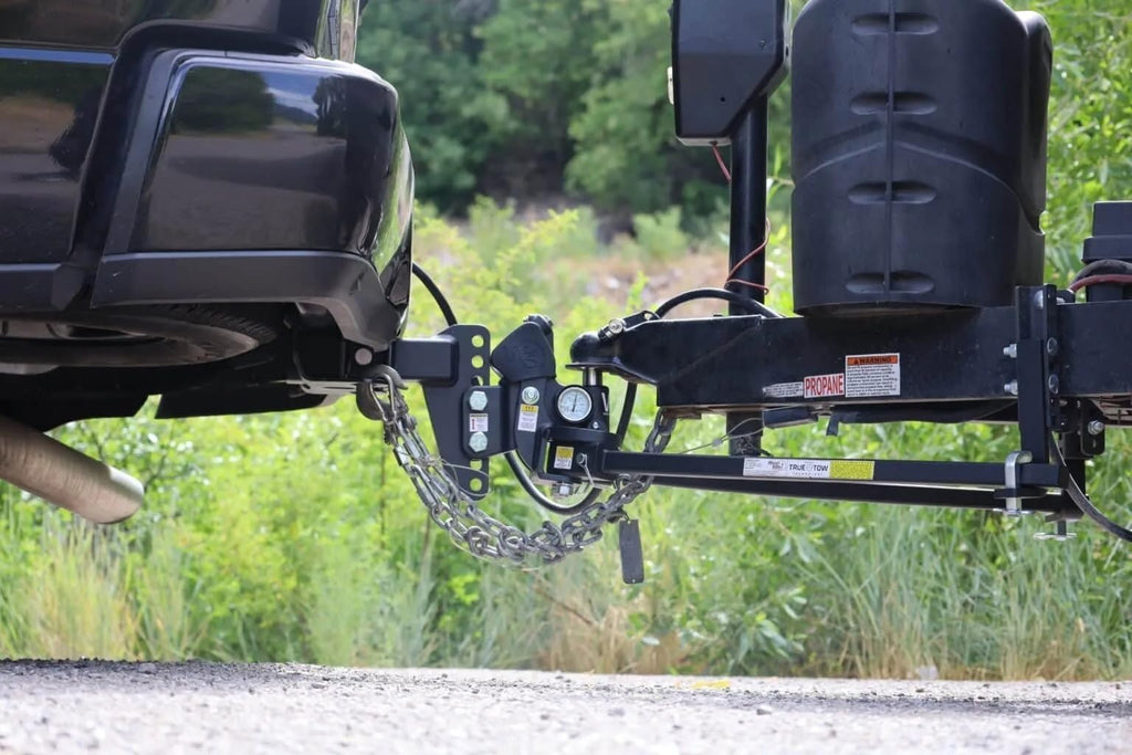 Weight Distribution Hitch with Anti-Sway, 8" Drop, 2" Shank, 8,500-lb Towing Y236