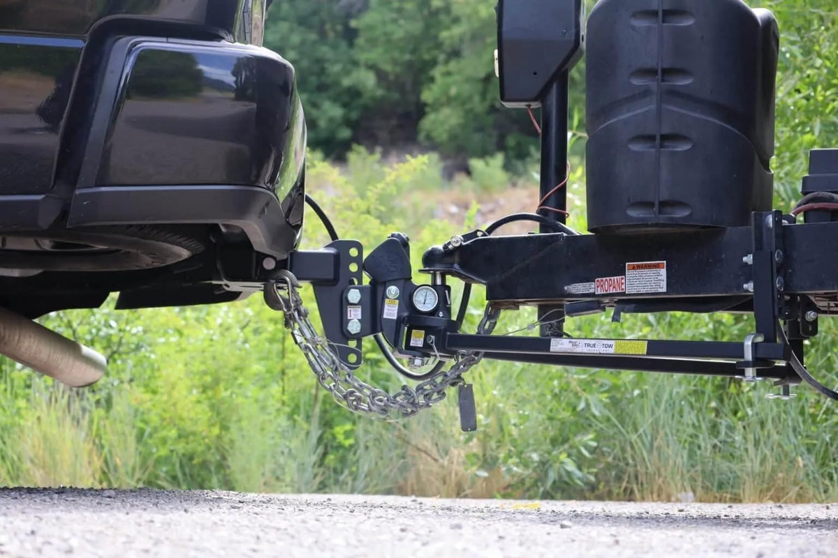 Weight Distribution Hitch with Anti-Sway, 8" Drop, 2" Shank, 8,500-lb Towing Y236