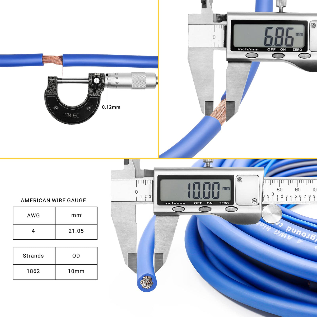4 Gauge CCA Amplifier Wiring Kit with OFC RCA Cable A2549