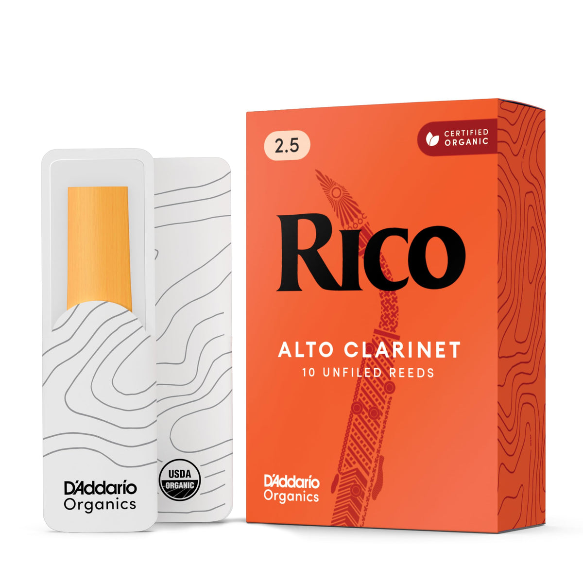 Alto Clarinet Reeds Strength 2.5 Pack of 10 Q5436
