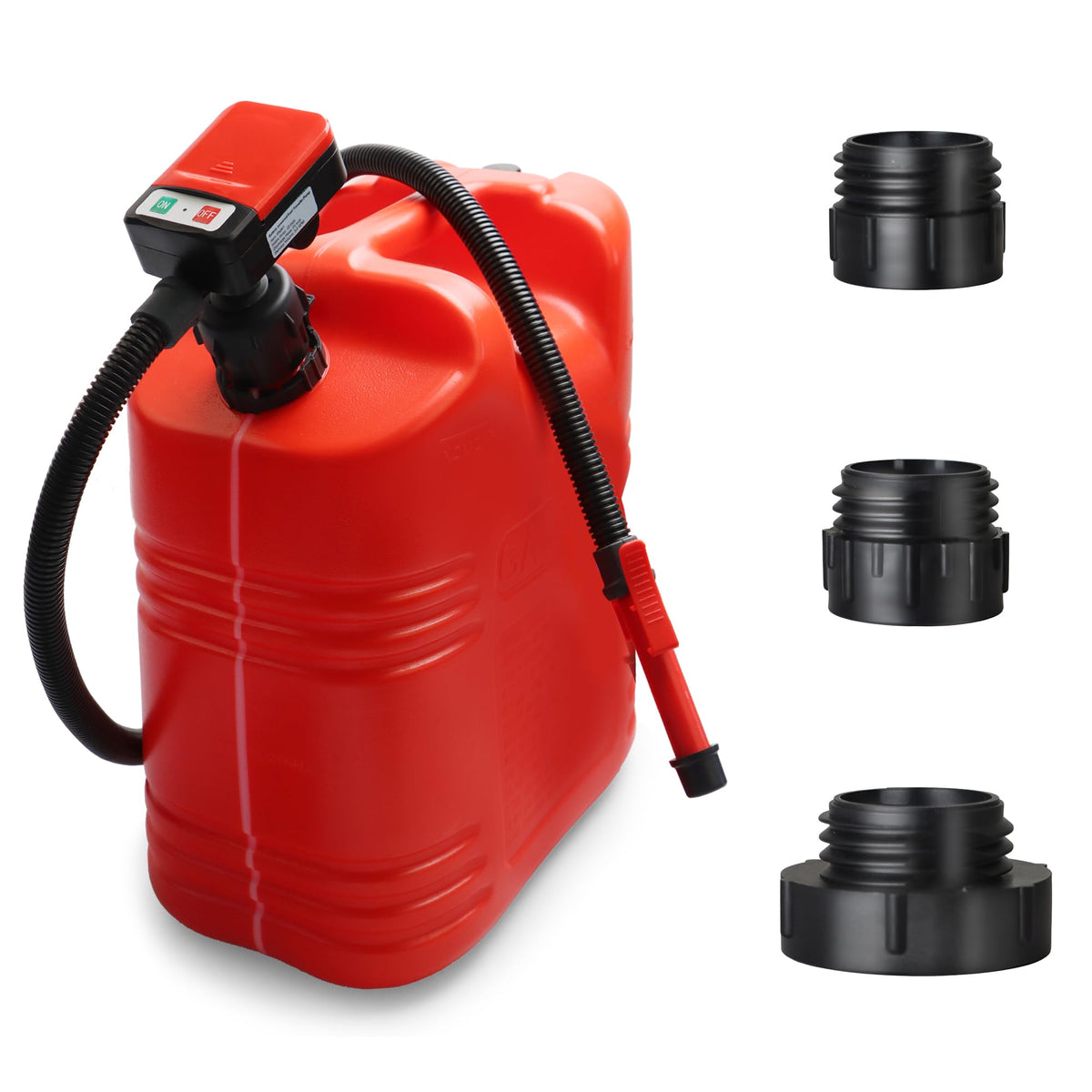 Battery Powered Fuel Transfer Pump with Automatic Stop Nozzle Z567