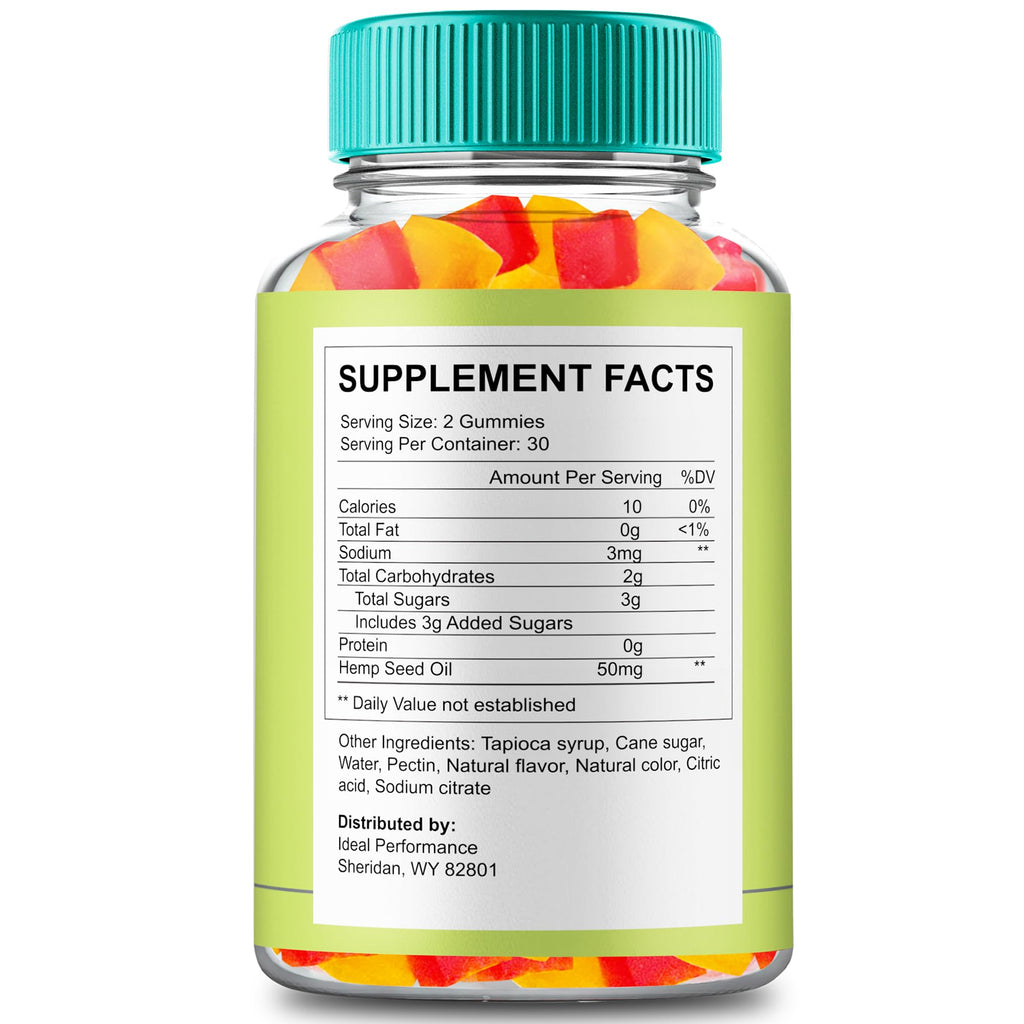Hemp Gummies 60 Gummies B6627