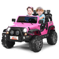 12V Battery Powered Ride on Truck with Remote Control, Pink F5330