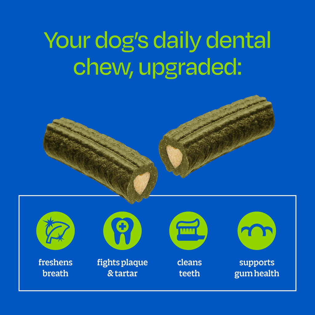 Brushless Toothpaste Dog Dental Treats Small Breeds 18 ct Q367829