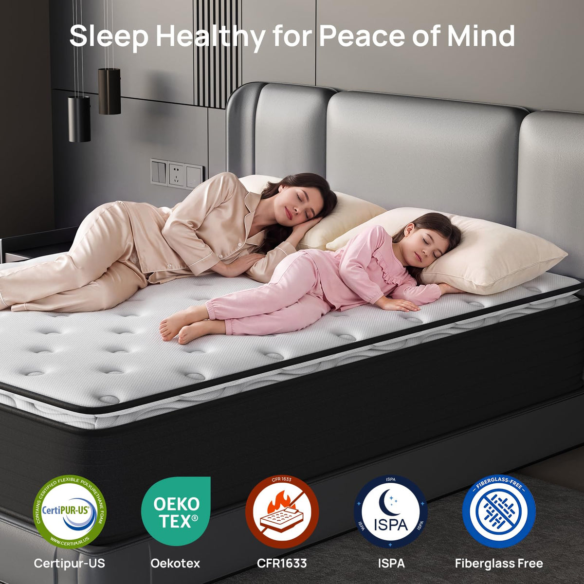 Full 12 inch Hybrid Mattress Z497936