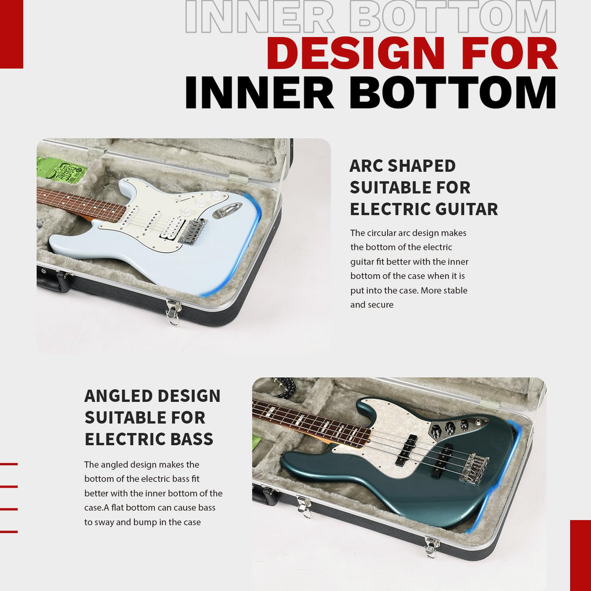Electric Guitar ABS Hard Case N605