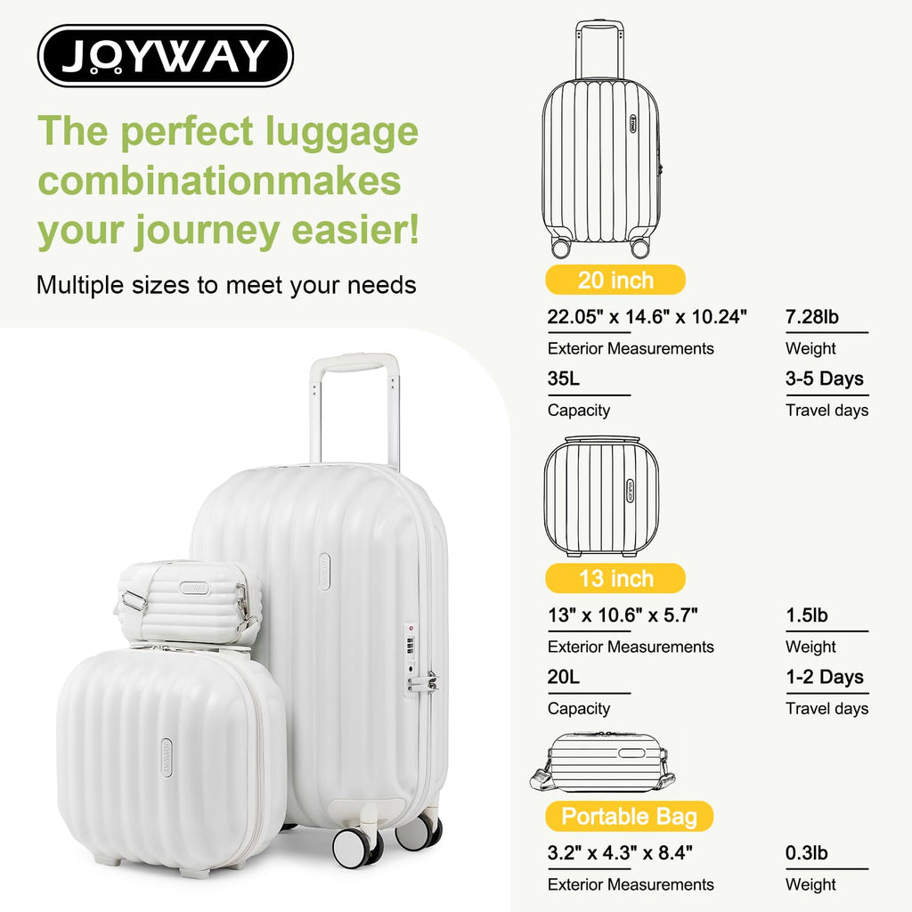 20 Inch Hardside Carry on Luggage with Spinner Wheels K51266
