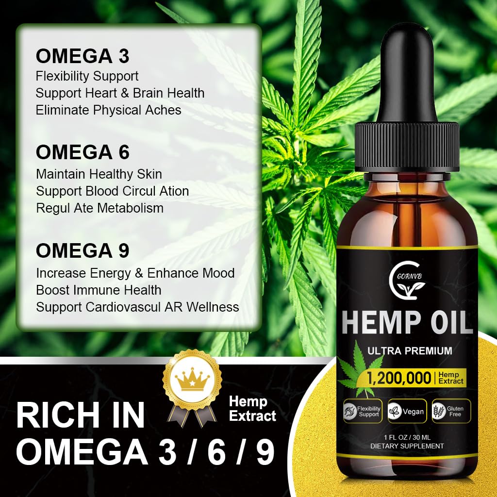 High Potency Hemp Oil 2-Pack I463