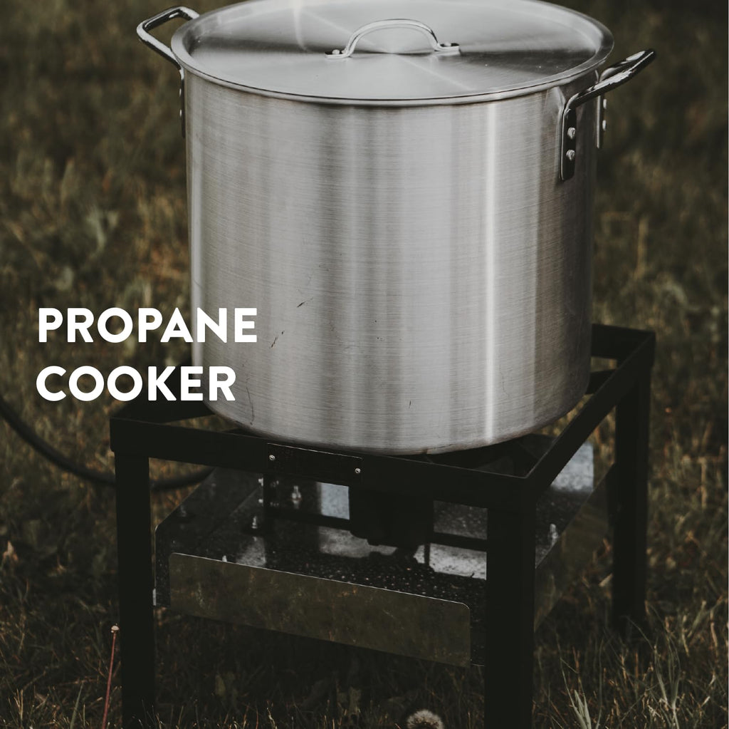Seafood Boil Kit with Propane Burner and 60Qt Pot with Basket O585133