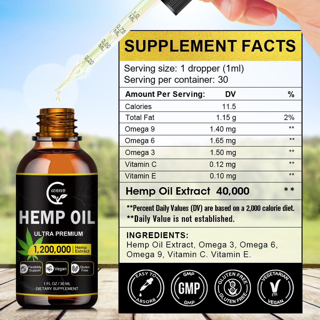 High Potency Hemp Oil 2-Pack I463