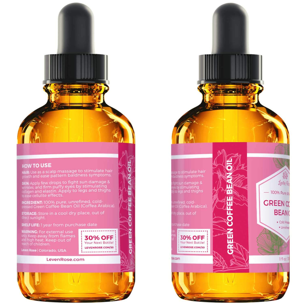 Green Coffee Bean Oil 1 oz Bottle R49222