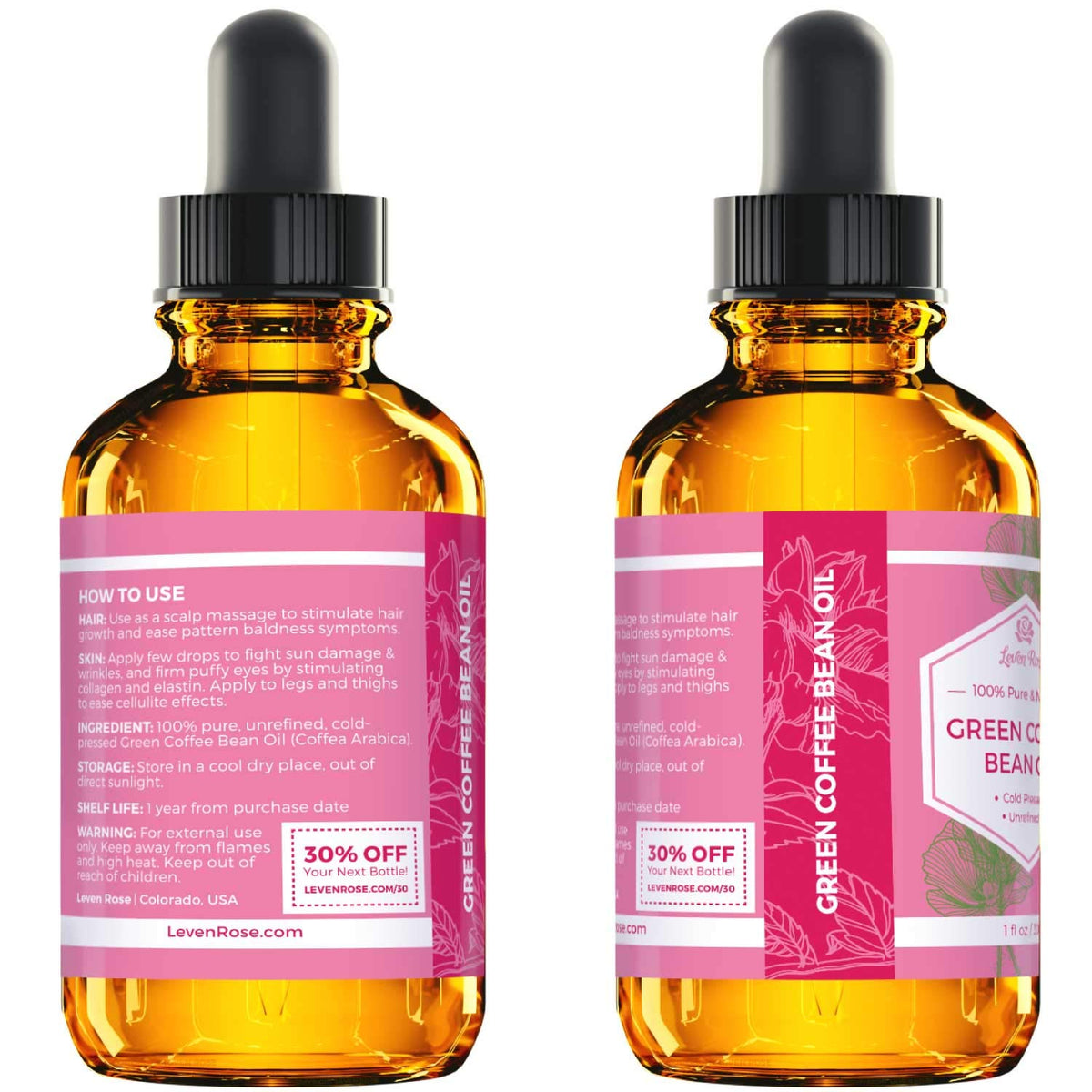 Green Coffee Bean Oil 1 oz Bottle R49222