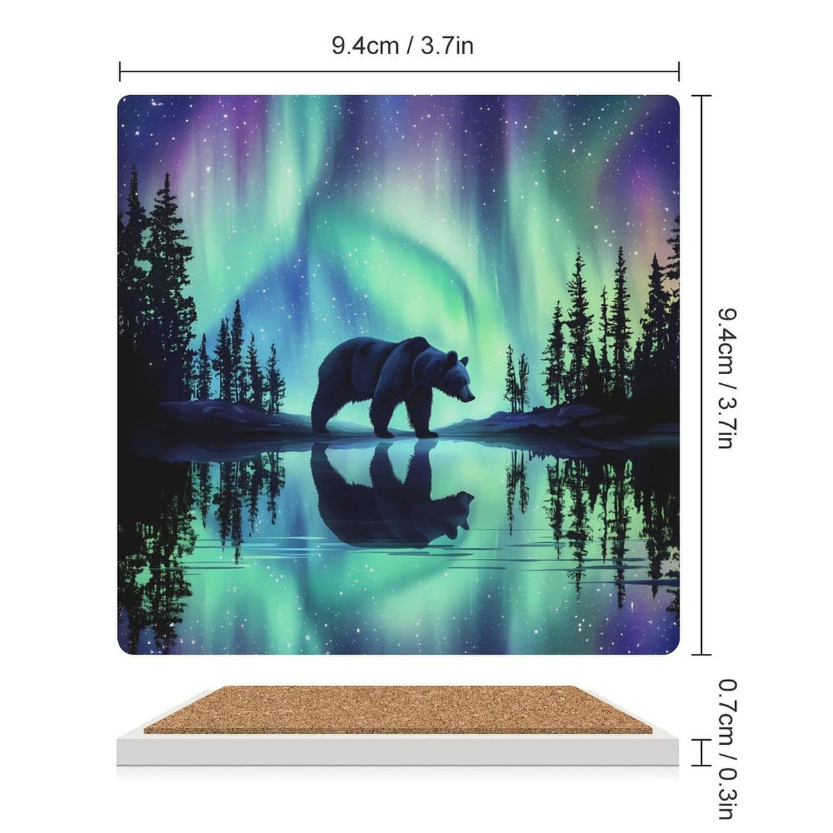 Ceramic Coasters Set C40030