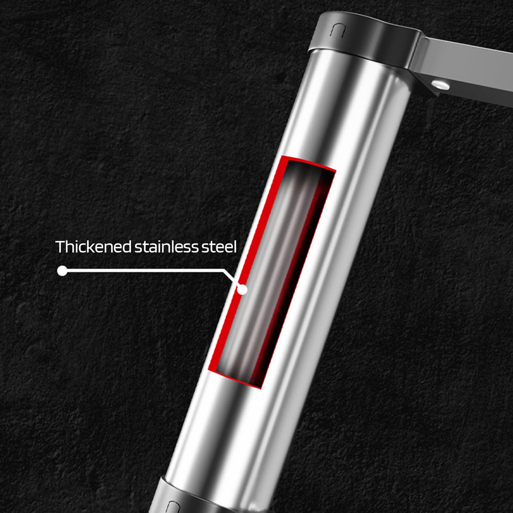 Telescoping Stainless Steel Extension Ladder 330 lbs I365684