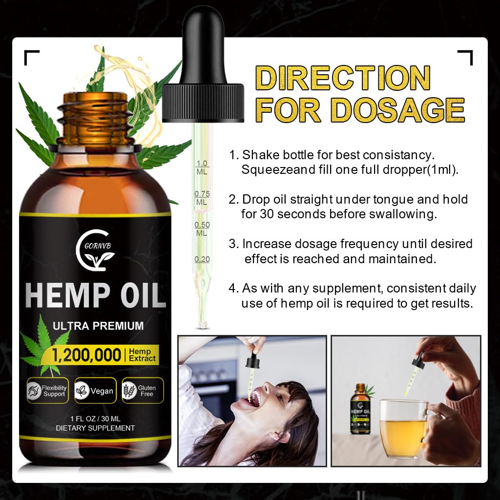 High Potency Hemp Oil 2-Pack I463