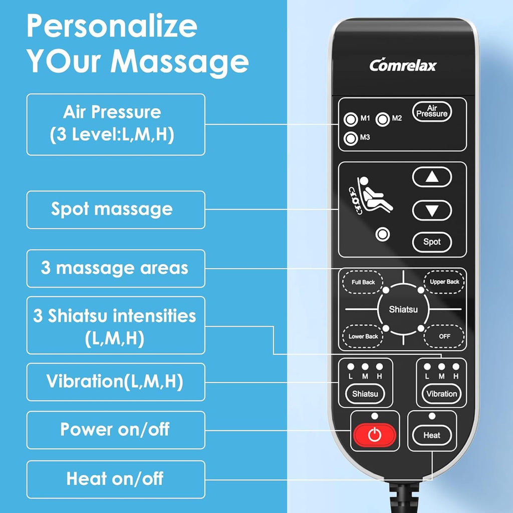 Shiatsu Massage Cushion with Heat H97419