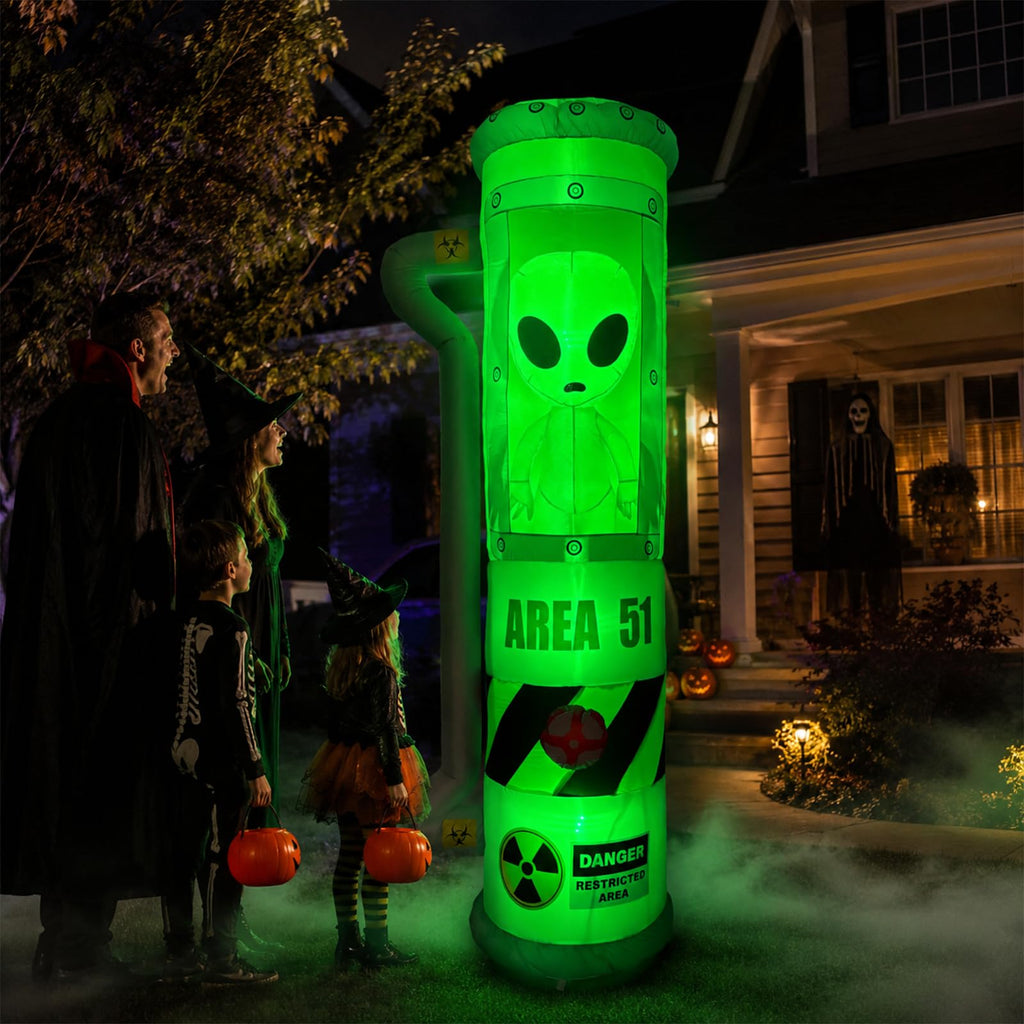 8FT Inflatable Outdoor Decoration with LEDs W1245