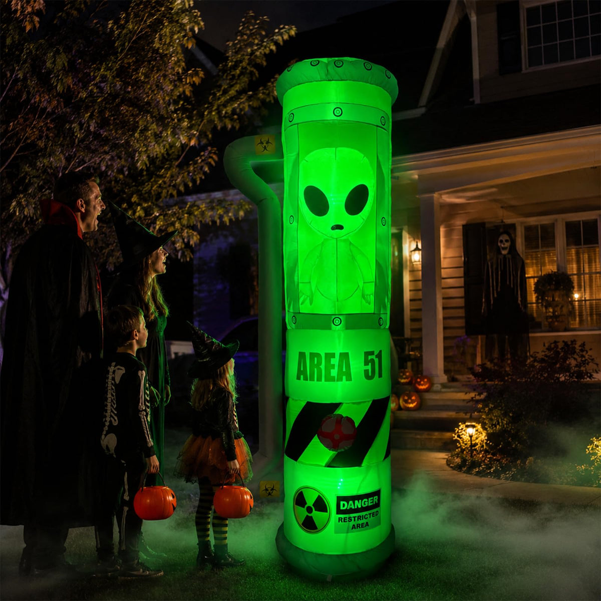 8FT Inflatable Outdoor Decoration with LEDs W1245
