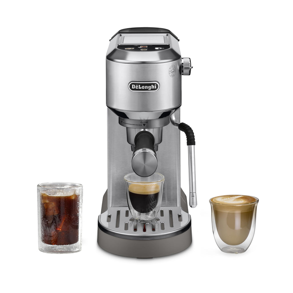 Compact Espresso Machine with Milk Frother F8153