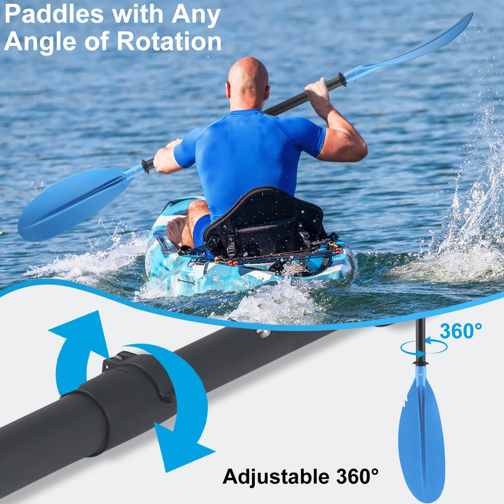 Telescoping Adjustable Kayak Paddle 70" to 95" R492628
