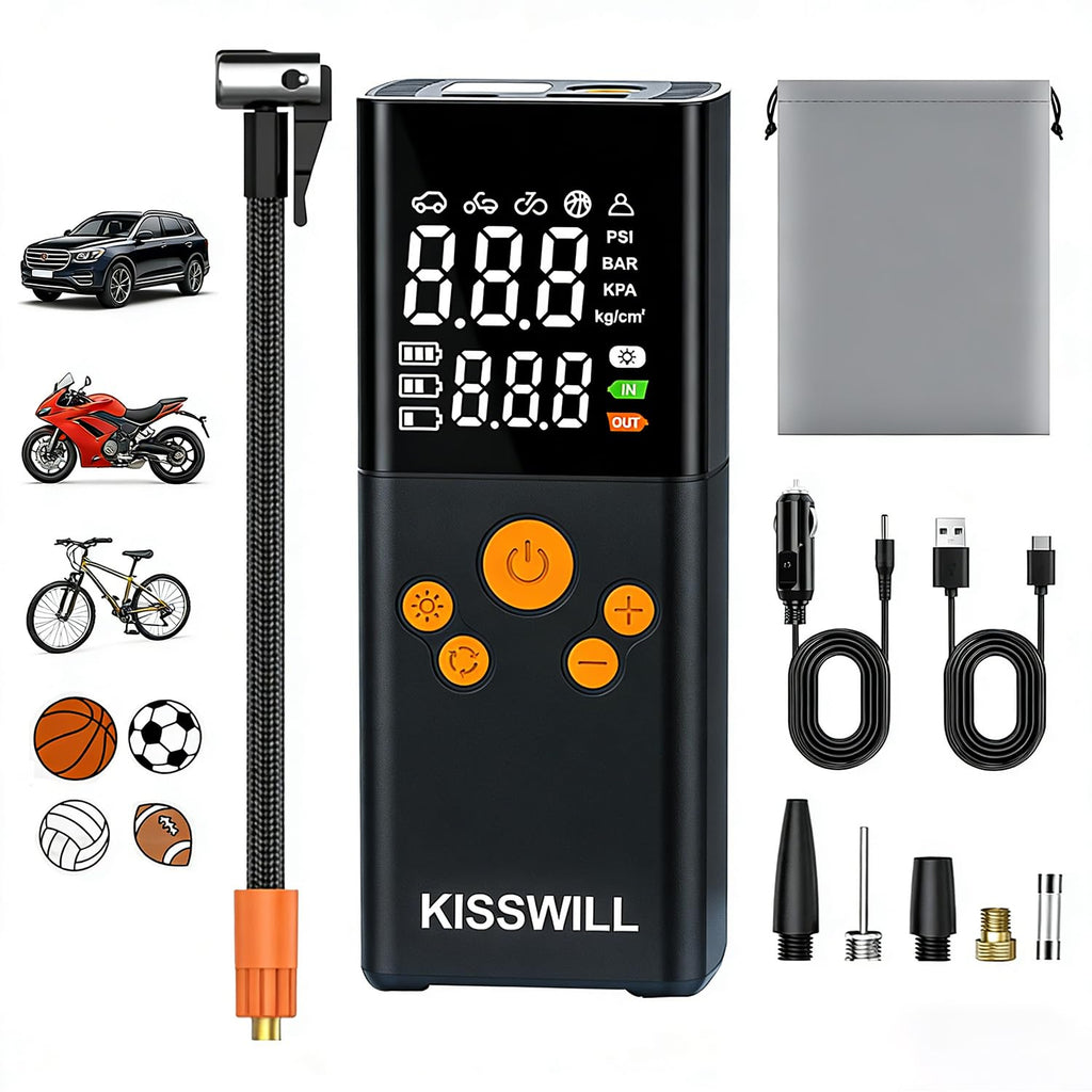 Portable Air Compressor 150PSI Cordless 12V DC N2685