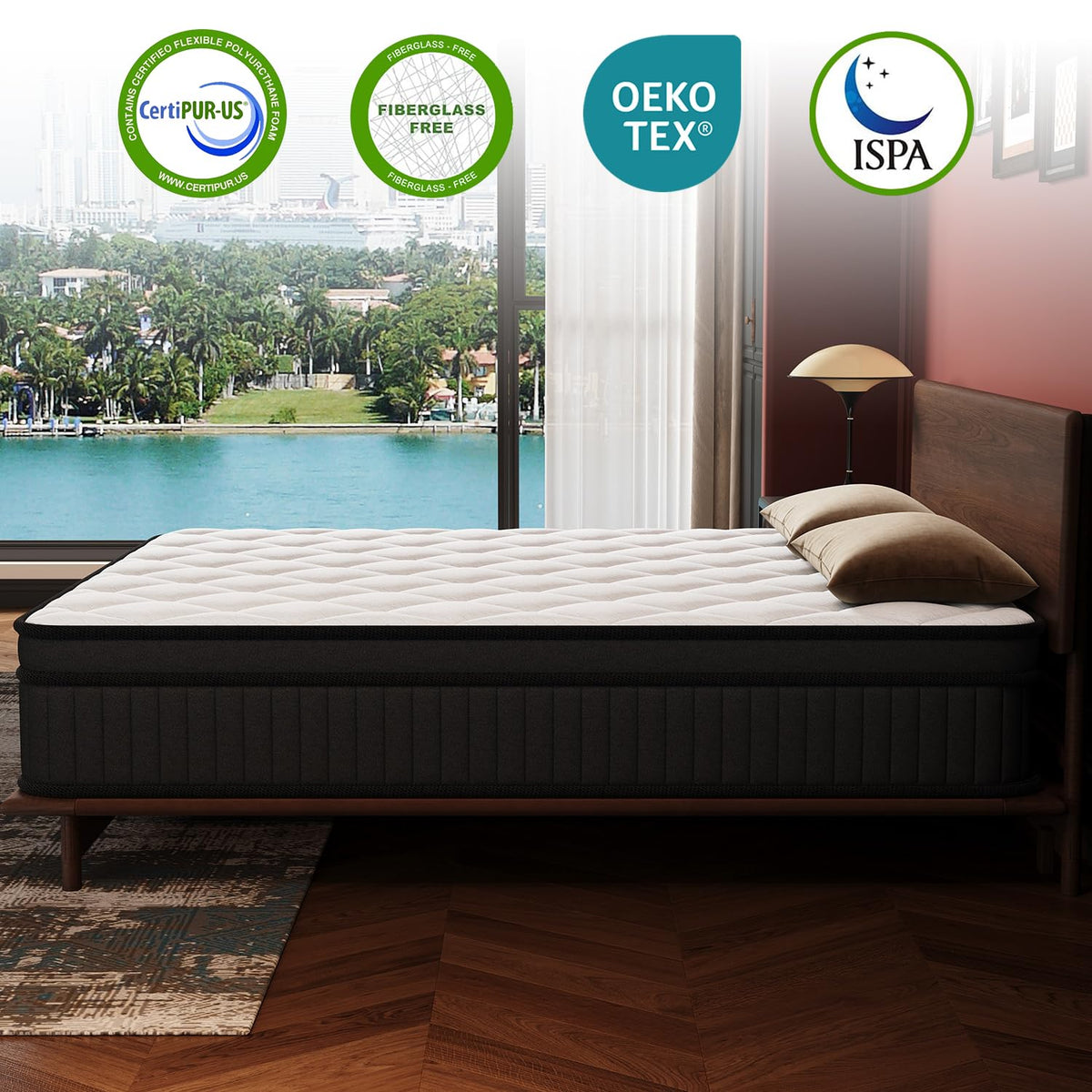 12 Inch Hybrid Full Mattress T68593