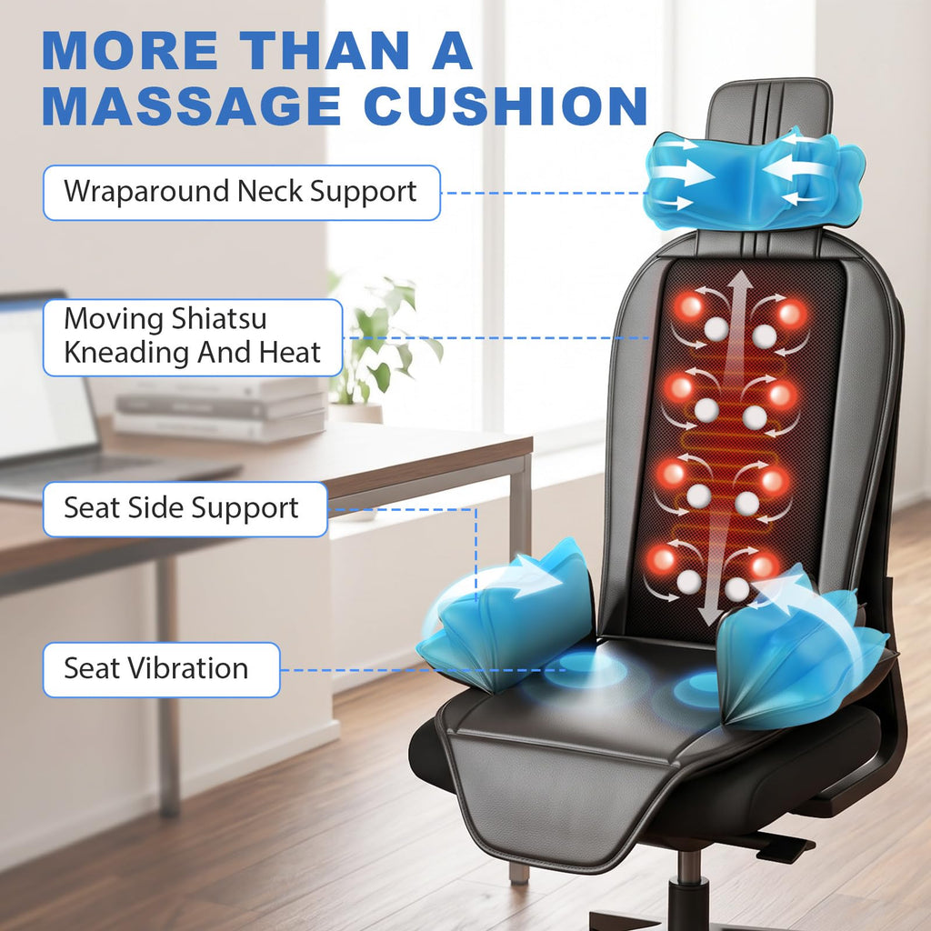 Shiatsu Massage Cushion with Heat H97419