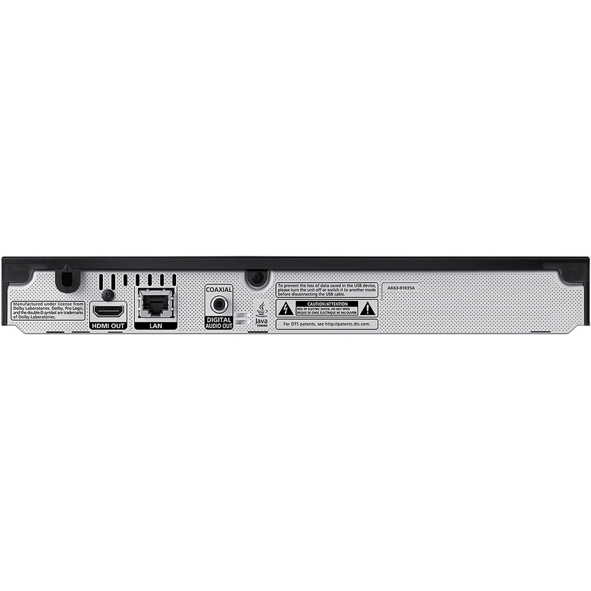 Blu-ray DVD Disc Player with Built-in Wi-Fi 1080p Full HD Upconversion O7529