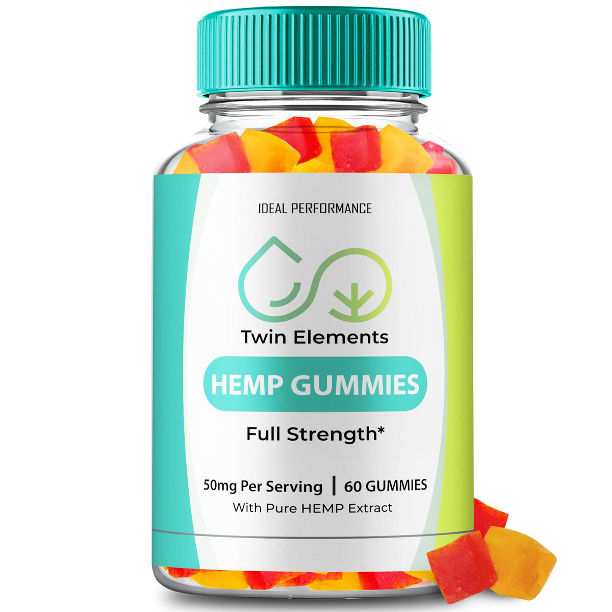 Hemp Gummies 60 Gummies B6627