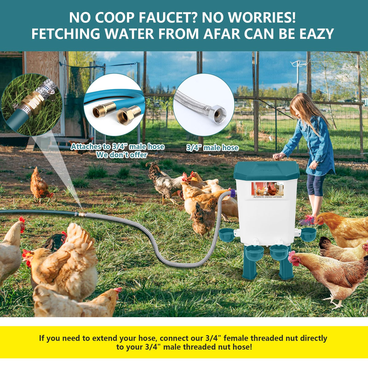 Automatic Chicken Waterer K1194