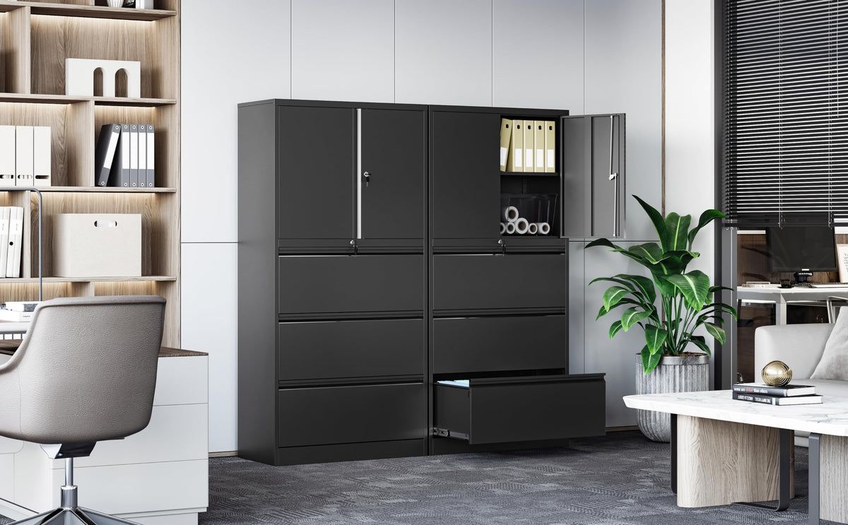 3 Drawer Metal Lockable File Cabinet P53422