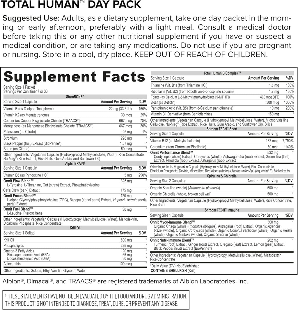 Daily Multivitamin Packs T5207