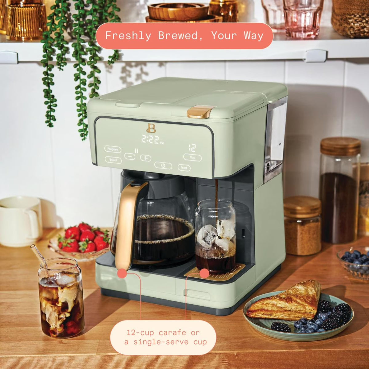 12-Cup Programmable Coffee Maker A5852