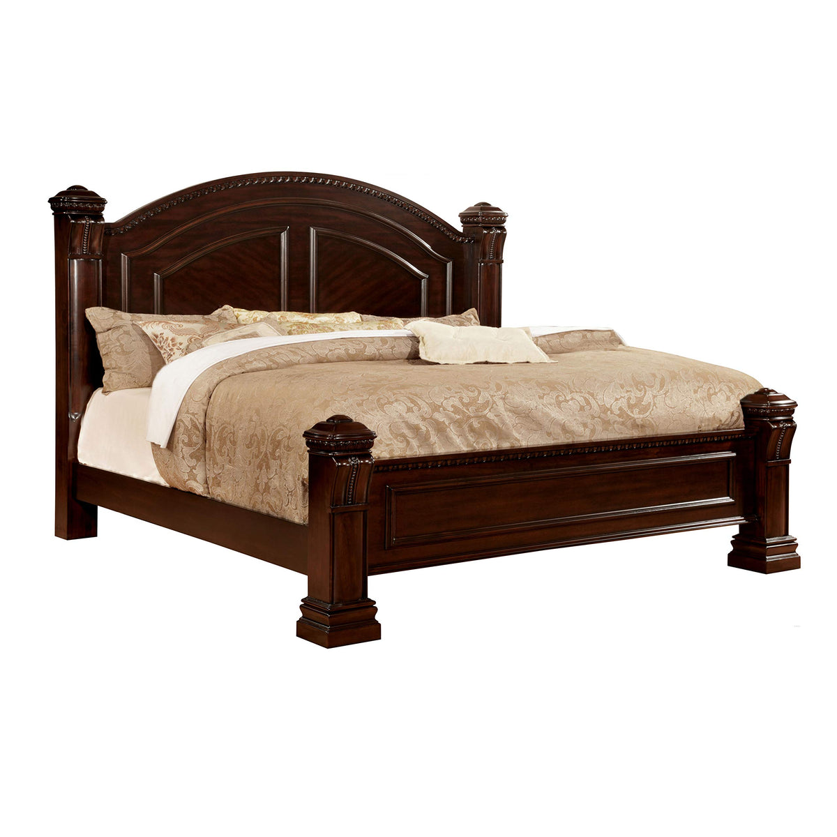 California King Cherry Bed O9273