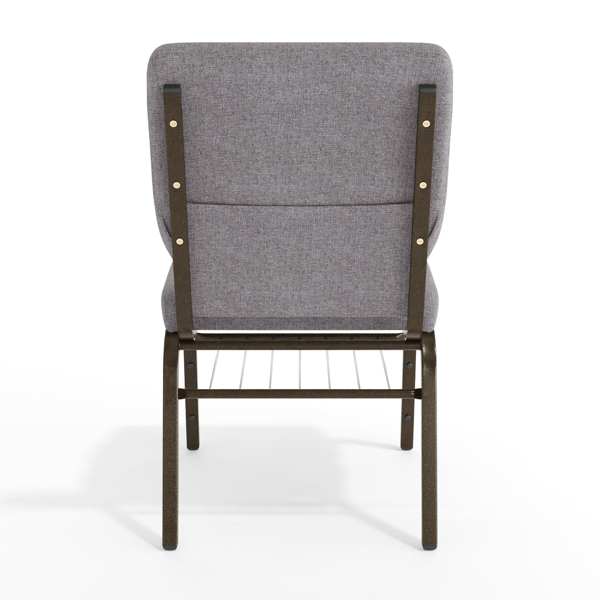 Gray Fabric Church Chair M546