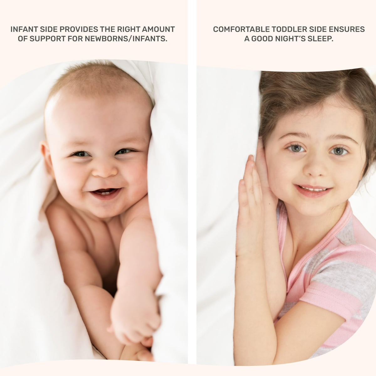 2-in-1 Breathable Inner Spring Portable Crib Mattress G983345