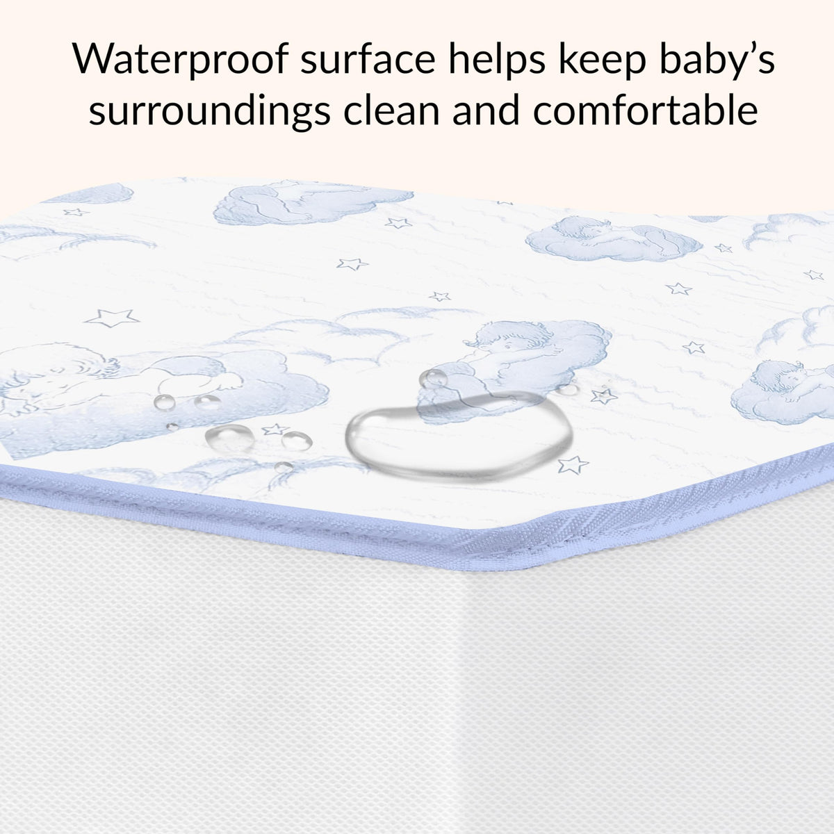2-in-1 Breathable Inner Spring Portable Crib Mattress G983345