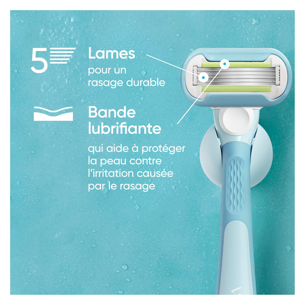 Women's 3 Blade Razor Refills, 4 Count V45665
