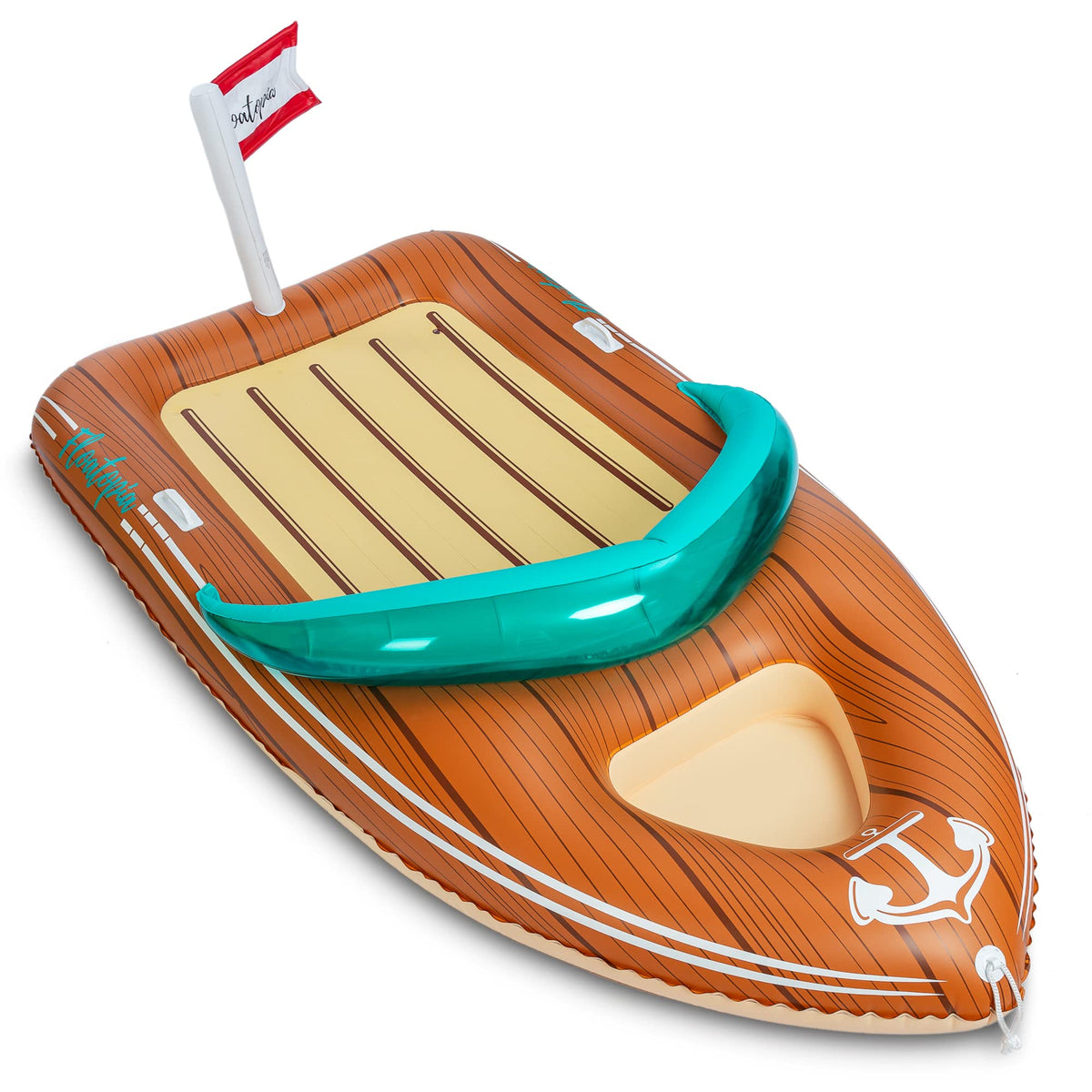 Inflatable Boat Float with Cooler U390