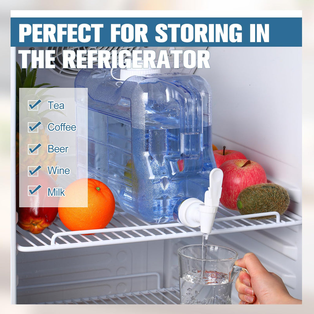 2 Gallon Plastic Water Dispenser Bottle N23793