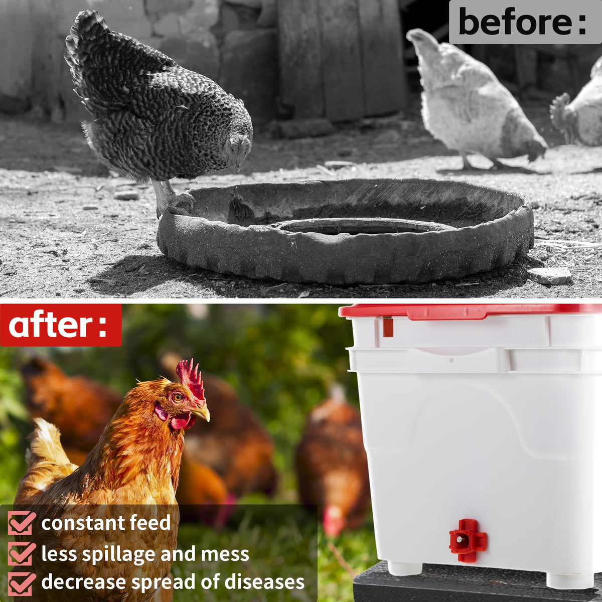 40 Pcs Chicken Waterer Nipples with Drill Bit L5222