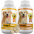 Omega-3 Fish Oil and Turmeric Curcumin Chews for Dogs P438