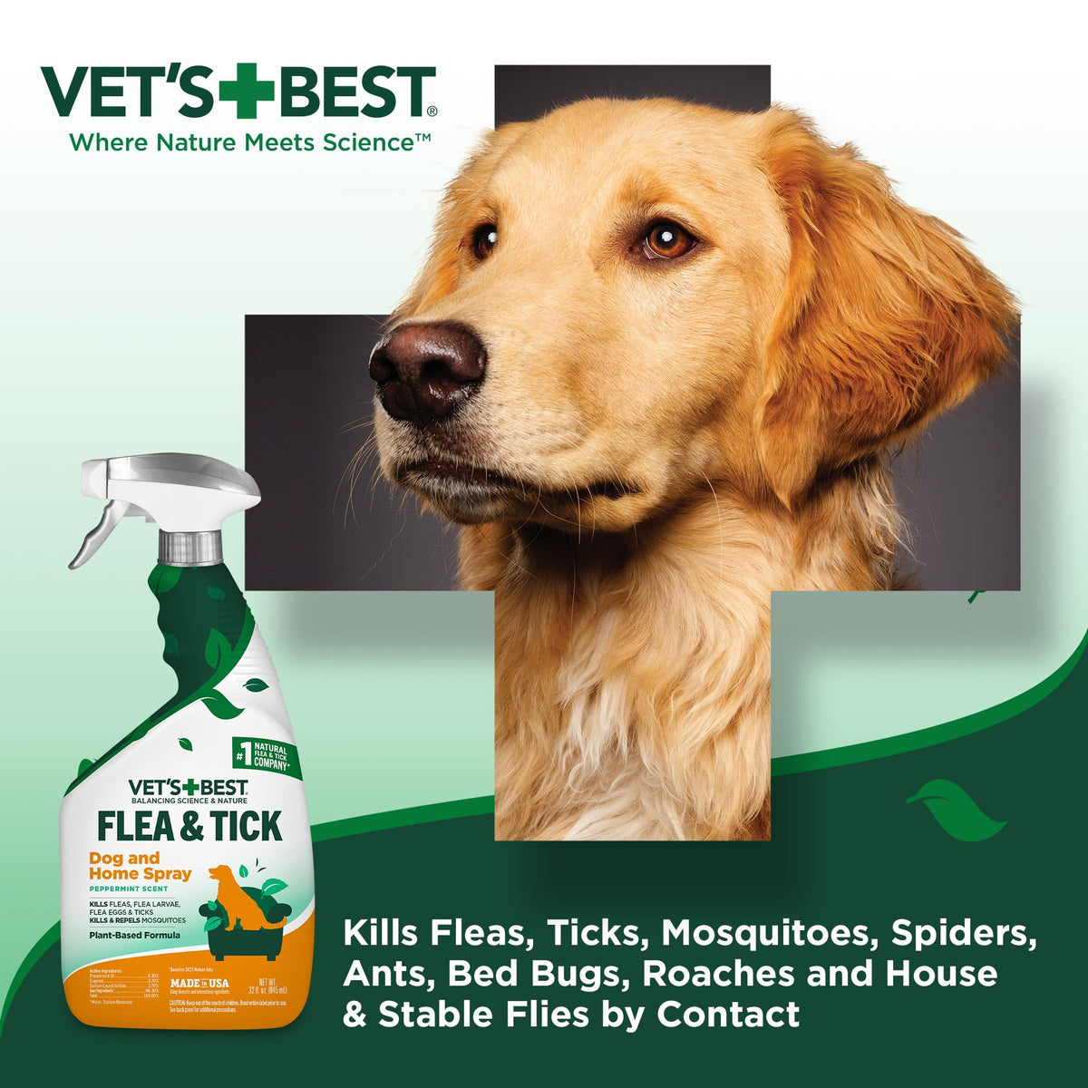 Flea and Tick Spray Bundle, 32 oz N24691